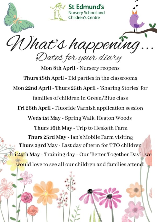 Image of What's happening  - dates for your diary 